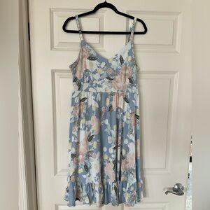 Torrid Knit Super Soft floral dress size 00